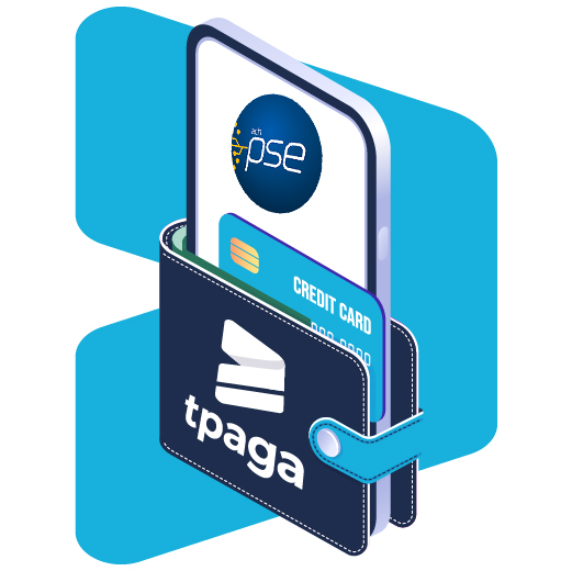 Desde el app o PSE
